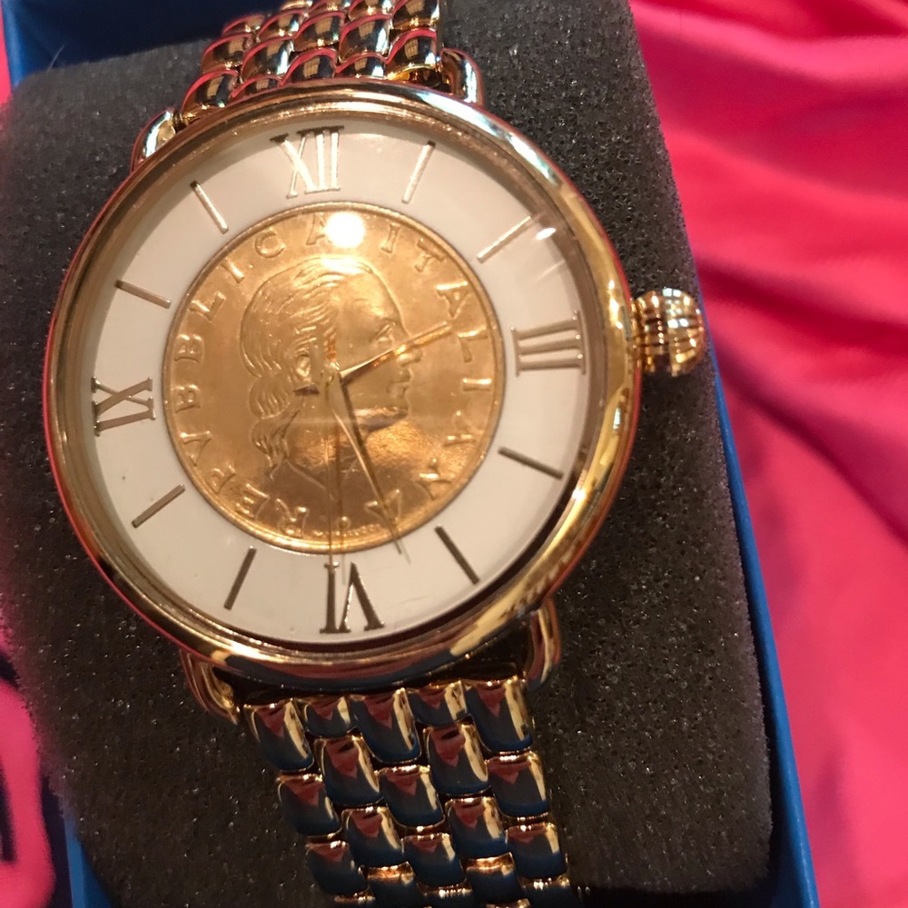 Bellizza watch  bronze with gold plating
